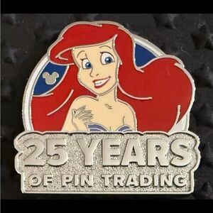 2025 Disney World Pin Hidden Mickey Little Mermaid Wave A